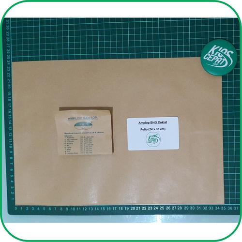 [EZM.1120506] Amplop Coklat BHG FOLIO Uk. 24 x 35cm (ISI : 100PCS)