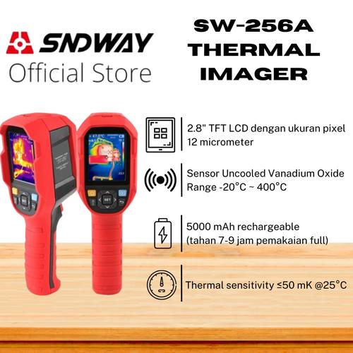 [EZM.1310001] SNDWAY Thermal Imager Kamera Termal Suhu Temperatur SW-256A/8120S - SW-256A