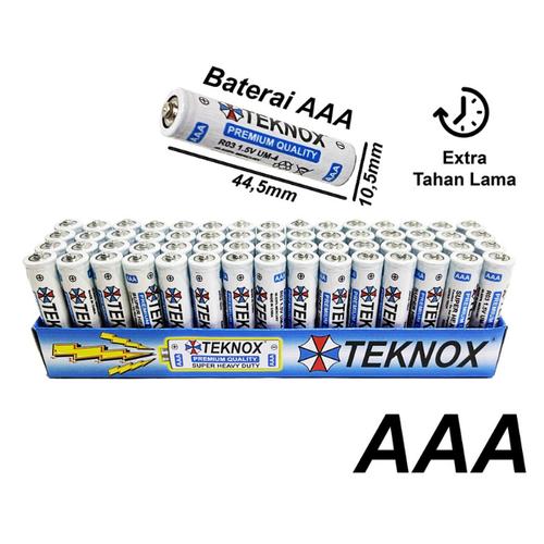 [EZM.1310008] Baterai Teknox AAA A3 dan AA A2 Premium Quality Meteran Digital - AAA A3
