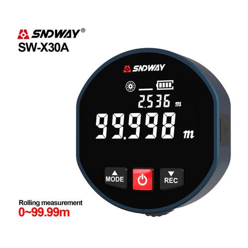 [EZM.1310018] SNDWAY Roller Distance Meter Laser Alat Ukur Lengkung Diameter 99M X30A/D - X30A