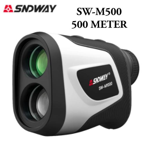 [EZM.1310025] SNDWAY Rangefinder Meteran Laser Teropong Monocular Golf Hunting SW-M - 500