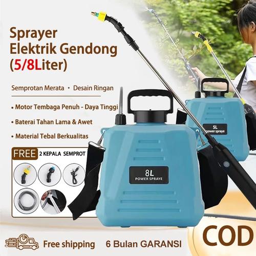[EZR.3300200] Semprotan Elektrik Sprayer Shoulder Type 5/8 Liter   Sprayer elektrik   SEMPROTAN HAMA 99 Square