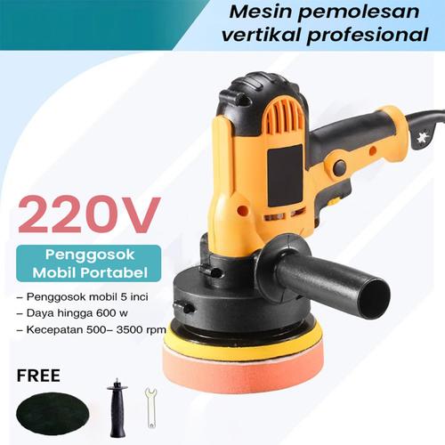 [EZR.3300215] Mesin poles sepeda motor / Mesin pemoles kecantikan mobil / Perbaikan Ubin / Set lengkap alat pemoles siap pakai / Kualitas dijamin murah