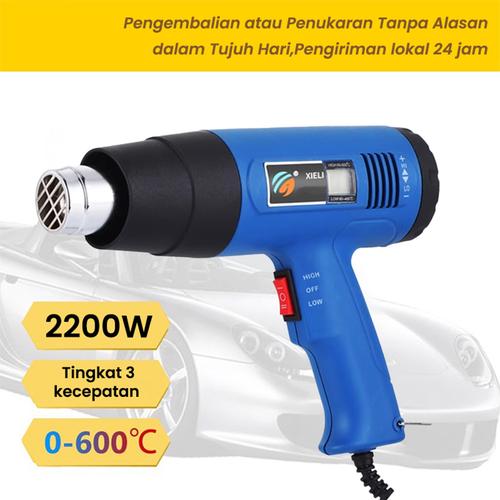 [EZR.3300232] 220V Air Hot Air Air Heating Alat 2200W Hot Air Alat Car Sticker Plasting Pemanasan Alat Udara Panas