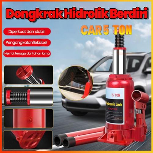 [EZR.3300235] Botol Ban Mobil Kapasitas 5 Ton Dongkrak Mobil Hidrolik Hydraulic Jack Universal Angkat Kendaraan Ban Mobil Dongkrak