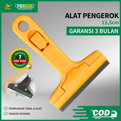 [EZM.1320019] Alat Pengerok 14.5cm / Razor Scraper 145mm / #45 Besi Karbon / F41-1002