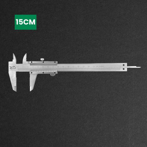 [EZM.1320065] Feibao Jangka Sorong 15-30cm Vernier Caliper 150-300mm Stainless Steel F43-2928A/B/C - 15 CM / 150MM