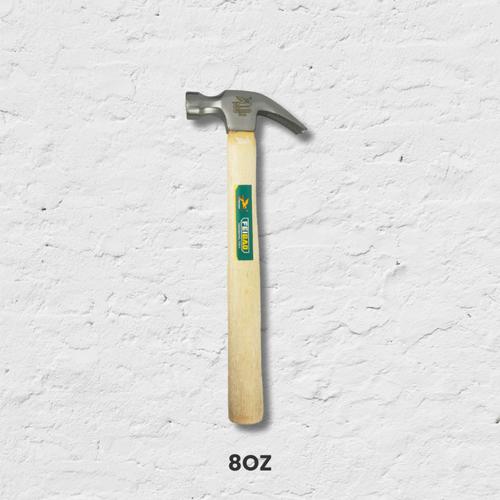 [EZM.1320090] Feibao Palu Kambing  8-16 OZ / Claw Hammer Wooden Handle / Martil Kambing Gagang Kayu / F19-0021 - 8OZ