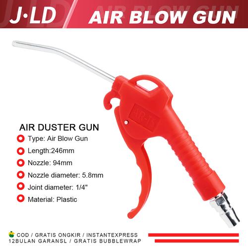[EZM.1320180] JLD Air Duster - Air Blow Gun - Semprotan Angin Plastik OREN - semprot-oren/1146