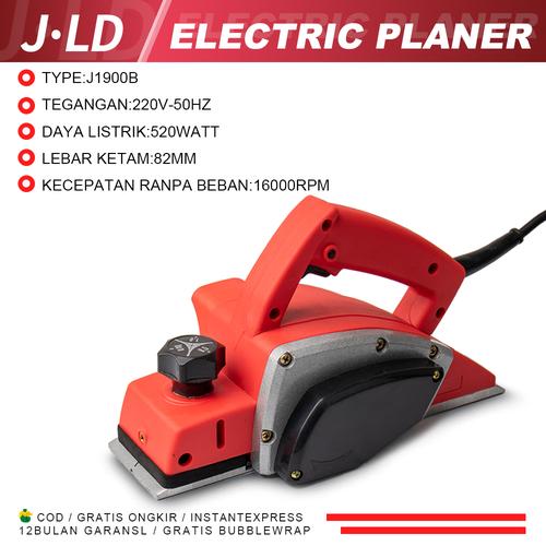 [EZM.1320239] JLD Mesin Ketam Mesin Serut Kayu / Planer Machine 580W - Planner J1900B 16000 prm Kecepatan Tanpa Beban Mesin Serut Kayu - 1900B