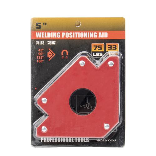 [EZM.1320245] JLD Magnetic Welding Holder Siku Las Magnet Sedia Ukuran 5 Inchi 4 Inchi 3 Inch  Smart Welding Magnet Tukang Las Murah Siku las Magnet Magnetic Welding holder - 5inch