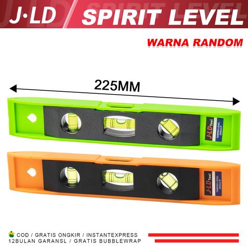 [EZM.1320302] JLD Waterpass Spirit Levels/ Magnet 225mm /Alat Ukur Tukang 3in1/ Alat pengukur Kemiringan Drajat Derajat Vertikal Horizontal Murah