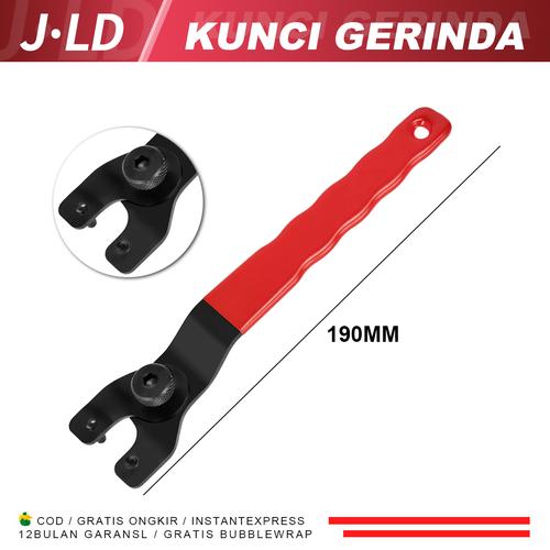 [EZM.1320312] JLD Kunci Gerinda 4-9Inch Adjustable Grinder Spanner Universal Semua Merek Gerinda