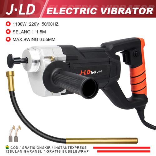[EZM.1320316] JLD Mesin Bor V/ibrator 18-3 Mesin Pemadat Cor Beton 1100watt Mesin Bor V/ibrator Listrik Mesin Pemadat Adukan Semen Mesin Perata Coran Elektrik Panjang 1.2 meter
