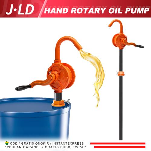 [EZM.1320320] JLD Pompa Oli Tangan Putar / Pompa Manual Putar / Pompa Drum Putar / Pompa Oli