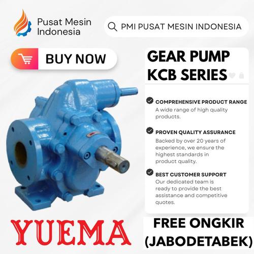 [EZM.1280058] GEAR PUMP YUEMA KCB 7600 14" X 14" GLAND PACKING POMPA / GEARPUMP/ GEARPUMP OLI/ POMPA GEAR OLI/ POMPA CAIRAN KENTAL/ POMPA MINYAK CAIRAN KENTAL/ GEAR PUMP OIL