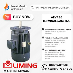 [EZM.1280144] DINAMO ELECTRIC MOTOR LIMING AEVF 6P 25HP 18,5KW 3PHASE 380V B5 TERMINAL SAMPING/ DINAMO LIMING/ DINAMO TERMINAL SAMPING