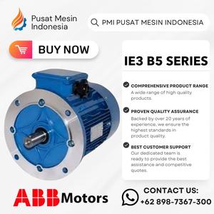 [EZM.1280572] ELEKTRO MOTOR ABB IE3 2P B5 0,75KW 1HP M2BAX 80MC2 3PHASE/ DINAMO ELECTRIC MOTOR/ DINAMO ABB/ DINAMO MOTOR LISTRIK/ ABB ELECTRIC MOTOR