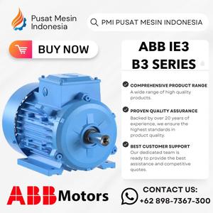 [EZM.1280656] ELEKTRO MOTOR ABB IE3 2P B3 1,1KW 1,5HP M2BAX 80MD2 3PHASE/ DINAMO ELECTRIC MOTOR/ DINAMO ABB/ DINAMO MOTOR LISTRIK/ ABB ELECTRIC MOTOR