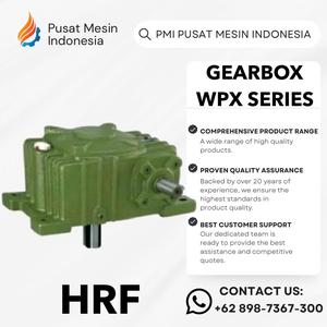 [EZM.1281045] GEAR BOX HRF WPX 135 WORM GEAR REDUCER RATIO 1:10-60/ GEARBOX WPX/ GEARBOX SPEED REDUCER WPX/ GEARBOX REDUCER/ WORM GEAR WPX/ GEARBOX WPX/ GEARBOX SPEED REDUCER/ GEARBOX REDUCER/ WORM GEAR WPX
