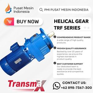 [EZM.1281638] HELICAL GEAR MOTOR TRANSMAX FLANGE TRF 27 YDA90L4 1.50KW / 2HP GEAR BOX TRANSMAX/ GEARBOX DINAMO/ GEAR BOX DINAMO/ HELICAL GEAR