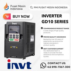 [EZM.1281660] INVT INVERTER GD10-0R2G-S2-B 0.2KW / 220V / 1PHASE/ INVERTER INVT/ INVERTER GD10/ INVERTER/ INVERTER 1PHASE/ INVERTER 1 PHASE 1.6 A/ INVERTER INVT/ INVERTER GD10/ INVERTER/ INVERTER 1PHASE/ INVERTER 1 PHASE