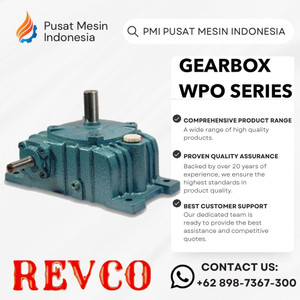 [EZM.1281703] GEAR BOX REVCO WPO 250 WORM GEAR REDUCER RATIO 1:10-60/ GEARBOX WPO/ GEARBOX SPEED REDUCER WPO/ GEARBOX REDUCER/ WORM GEAR WPO/ GEARBOX WPO/ GEARBOX SPEED REDUCER/ GEARBOX REDUCER/ WORM GEAR WPO