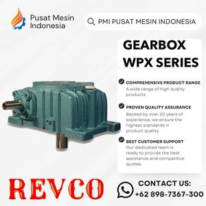[EZM.1281716] GEAR BOX REVCO WPX 250 WORM GEAR REDUCER RATIO 1:10-60/ GEARBOX WPX/ GEARBOX SPEED REDUCER WPX/ GEARBOX REDUCER/ WORM GEAR WPX/ GEARBOX WPX/ GEARBOX SPEED REDUCER/ GEARBOX REDUCER/ WORM GEAR WPX