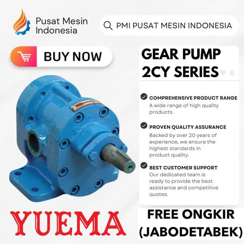 [EZM.1282532] GEAR PUMP YUEMA 2CY 3/2.5 1" X 1" MECHANICAL SEAL POMPA / GEARPUMP/ GEARPUMP OLI/ POMPA GEAR OLI/ POMPA CAIRAN KENTAL/ POMPA MINYAK CAIRAN KENTAL/ GEAR PUMP OIL