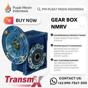 [EZM.1283199] GEARBOX WORM GEAR TRANSMAX NMRV 150 RATIO 1:7.5 - 1:100 GEAR BOX TMRV/ GEAR BOX WORM GEAR/ GEARBOX SPEED REDUCER/ GEARBOX REDUCER