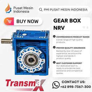 [EZM.1283209] GEARBOX WORM GEAR TRANSMAX NRV 150 RATIO 1:7.5 - 1:100 GEAR BOX/ GEAR BOX WORM GEAR/ GEARBOX SPEED REDUCER/ GEARBOX REDUCER