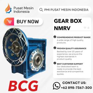 [EZM.1283487] GEAR BOX BCG WORM GEAR NMRV 063 RATIO 1:7.5 - 1:100/ GEAR BOX REDUCER/ GEAR BOX REDUCER NMRV/ GEAR BOX REDUCER WORM
