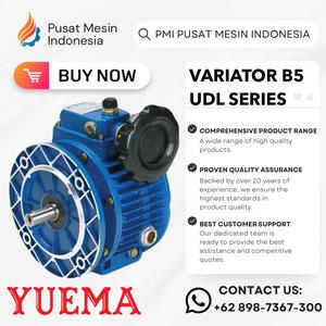 [EZM.1283506] VARIATOR SPEED YUEMA UDL 1.1 KW B5 VARIATOR ADJUSTER/ VARIATOR ADJUSTER/ VARIATOR BOX