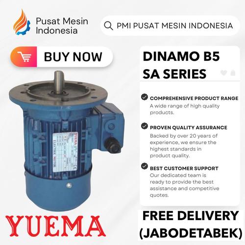 [EZM.1283948] ELEKTRO MOTOR YUEMA SA 2P 18,5KW 25HP 3PHASE 380V B5/ DINAMO ELECTRIC MOTOR/ ELECTRO MOTOR 3 PHASE/ ELEKTRO MOTOR 3 PHASE 380V/ ELEKTRO MOTOR