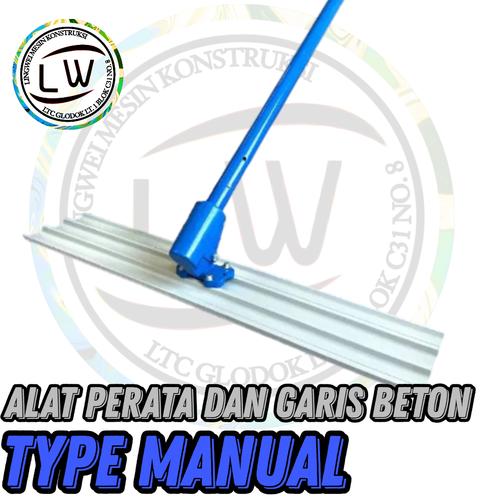[EZM.1290004] ALAT PERATA DAN GARIS BETON MANUAL