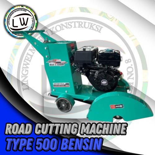 [EZM.1290013] MESIN PEMOTONG JALAN ASPAL BETON / ROAD CUTTING MACHINE BENSIN 500