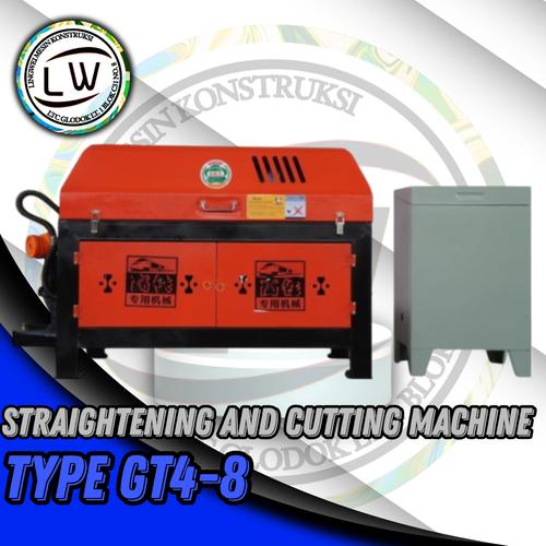 [EZM.1290018] MESIN PELURUS & PEMOTONG BESI BULAT / BAR STRAIGHTENING GT 4-8