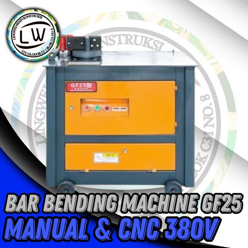 [EZM.1290022] MESIN BENDING BESI GF25 MANUAL DAN CNC / MESIN PEMBENGKOK BESI GF25 MANUAL DAN CNC / MACHINE BAR BENDER GF25 MANUAL DAN CNC