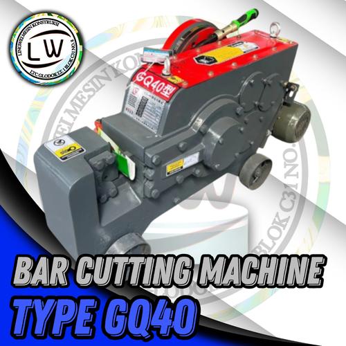 [EZM.1290024] MESIN PEMOTONG BESI BETON BAJA TYPE GQ40 NORMAL / BAR CUTTER TYPE GQ40 NORMAL / BAR CUTTING MACHINE TYPE GQ40 NORMAL