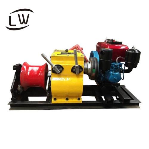 [EZM.1290041] 5 TON DOUBLE CAPSTAN WINCH CABLE PULLING MACHINE POWER