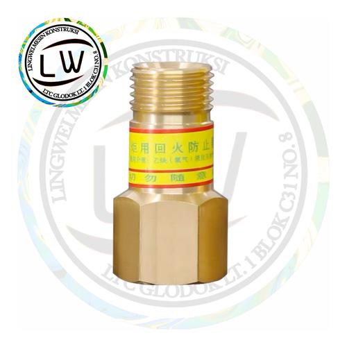 [EZM.1290060] FLASHBACK ARRESTOR HF2 VALVE CHECK OXYGEN ACETYLENE FOR TORCH OXY ACETYLENE