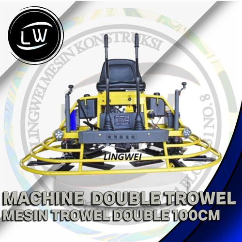 [EZM.1290069] MESIN PERATA SEMEN COR BETON DOUBLE 100 / MACHINE DOUBLE TROWEL 100