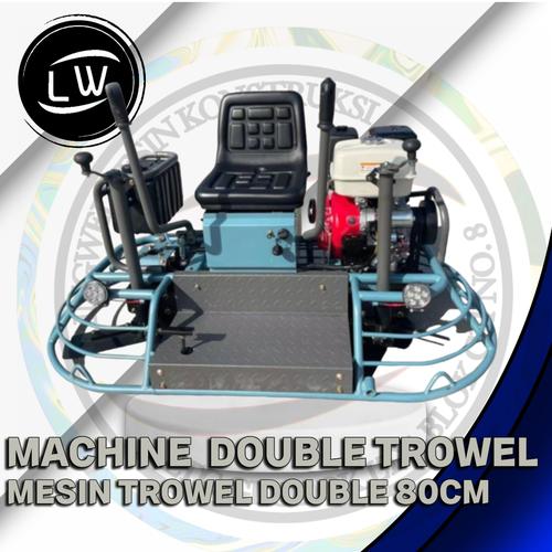 [EZM.1290070] MESIN PERATA SEMEN COR BETON DOUBLE 80 / MACHINE DOUBLE TROWEL 80