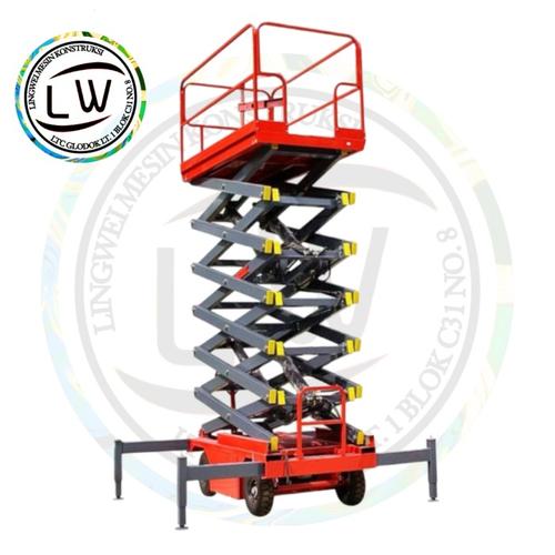 [EZM.1290100] SCISSOR LIFT TANGGA ELECTRIC 12M