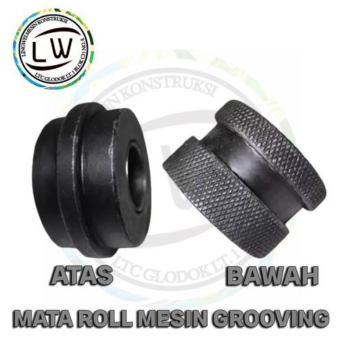 [EZM.1290129] MATA ROLL MESIN GROOVING PIPA BAWAH 76 - 90MM