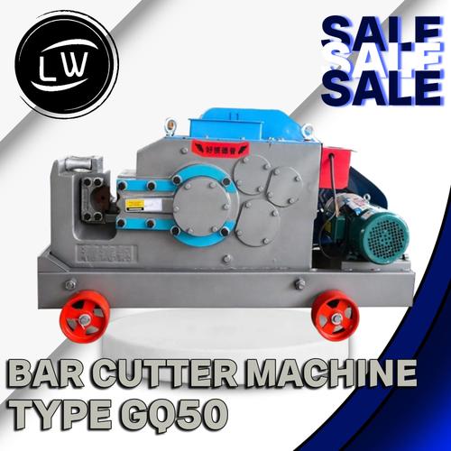 [EZM.1290150] MESIN PEMOTONG BESI BETON BAJA TYPE GQ50 / BAR CUTTER TYPE GQ50 / BAR CUTTING TYPE GQ50
