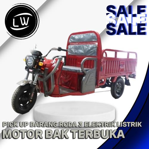 [EZM.1290175] MOTOR BAK TERBUKA ELEKTRIK LISTRIK / PICK UP BARANG RODA 3 ELEKTRIK LISTRIK