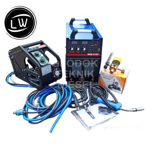 [EZM.1290229] MESIN WELDING TRAFO LAS MMA & MIG 315 CO2 + WIRE FREEDER - TIGA JAYA