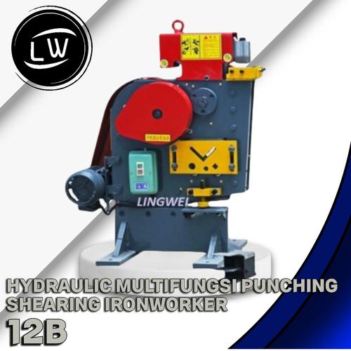 [EZM.1290244] MESIN POTONG BESI HYDOLIC MULTIFUNGSI PUNCHING SHEARING IRONWORKER 12B