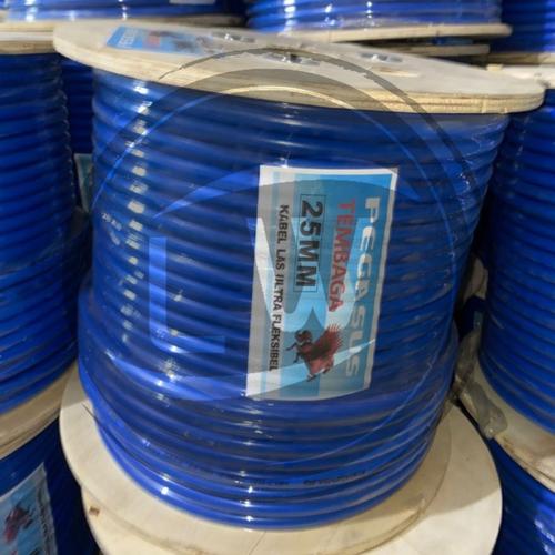 [EZM.1290250] KABEL PVC WELDING 25MM / KABEL LAS 25MM / WARNA BIRU 25MM